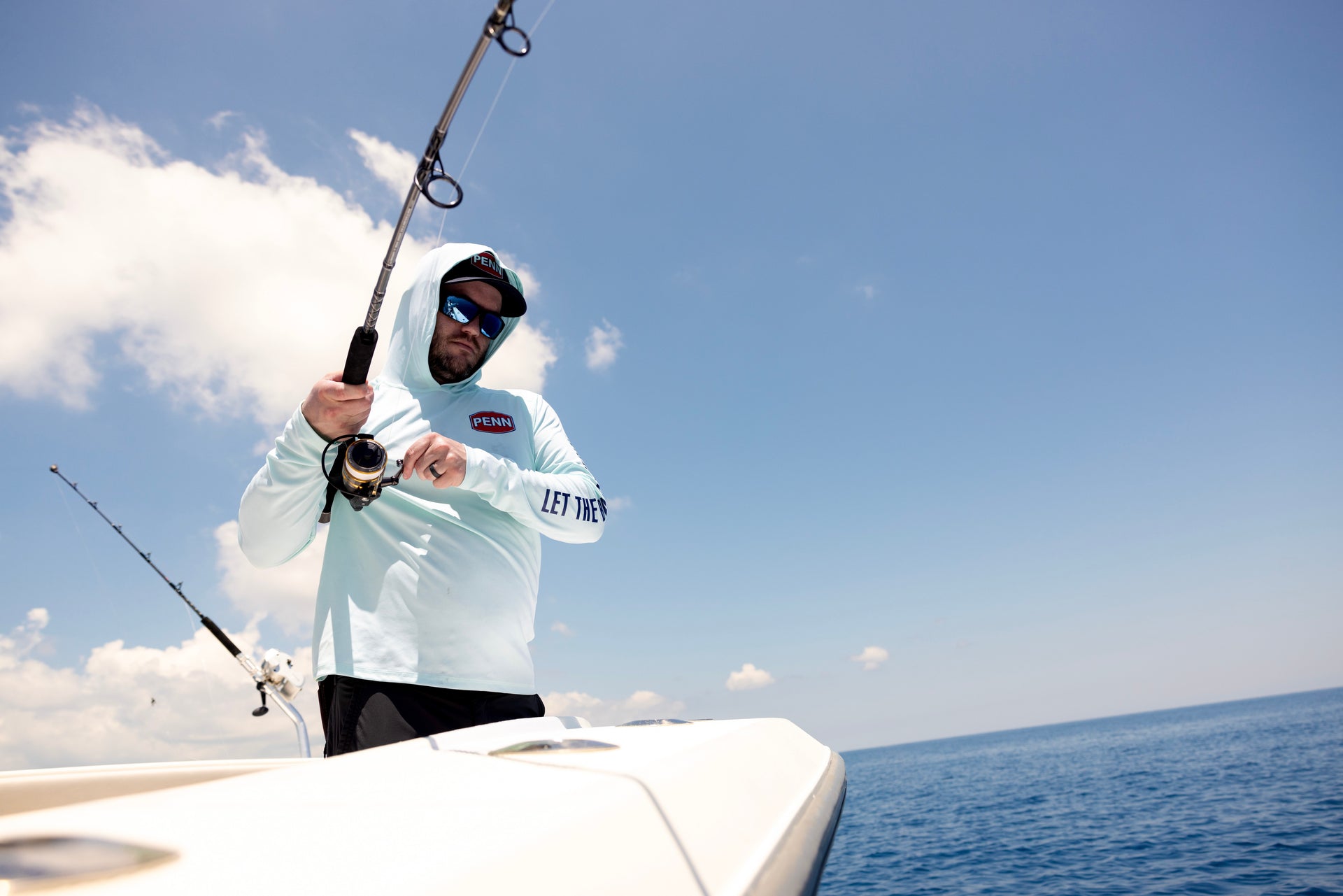 Battle IV LS Reeling PENN Hat & Hoodie Image | Penn®