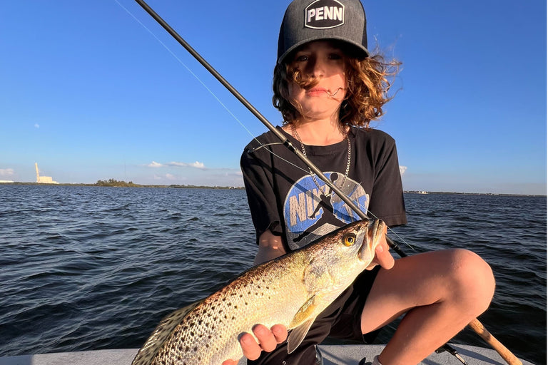 Captain Schunke Kid PENN Hat Trout Image | Penn®