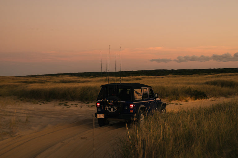 PENN Rod Rack On Truck to Surf Fishing LS Image | Penn®