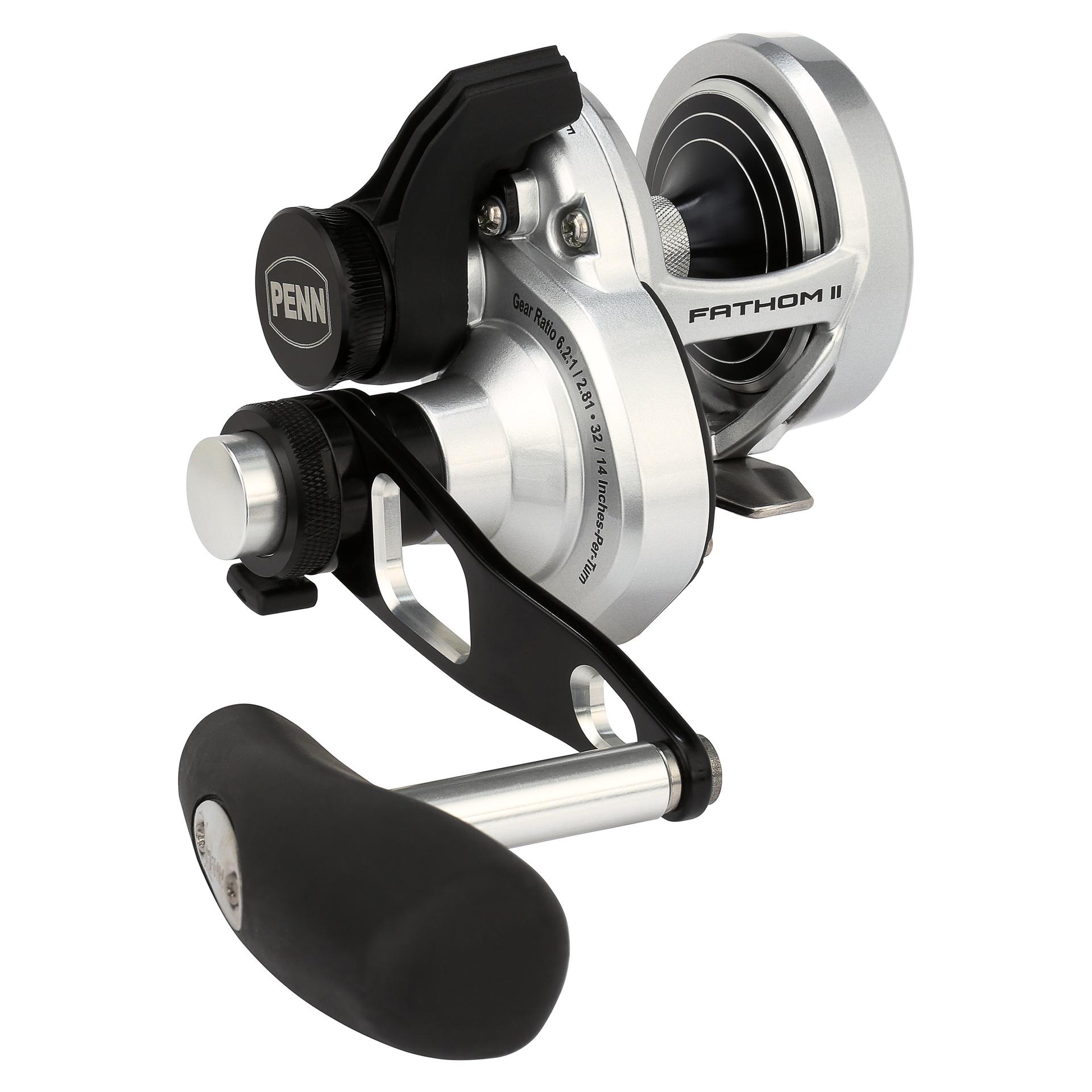 Fathom® II Lever Drag 2-Speed Conventional Reel