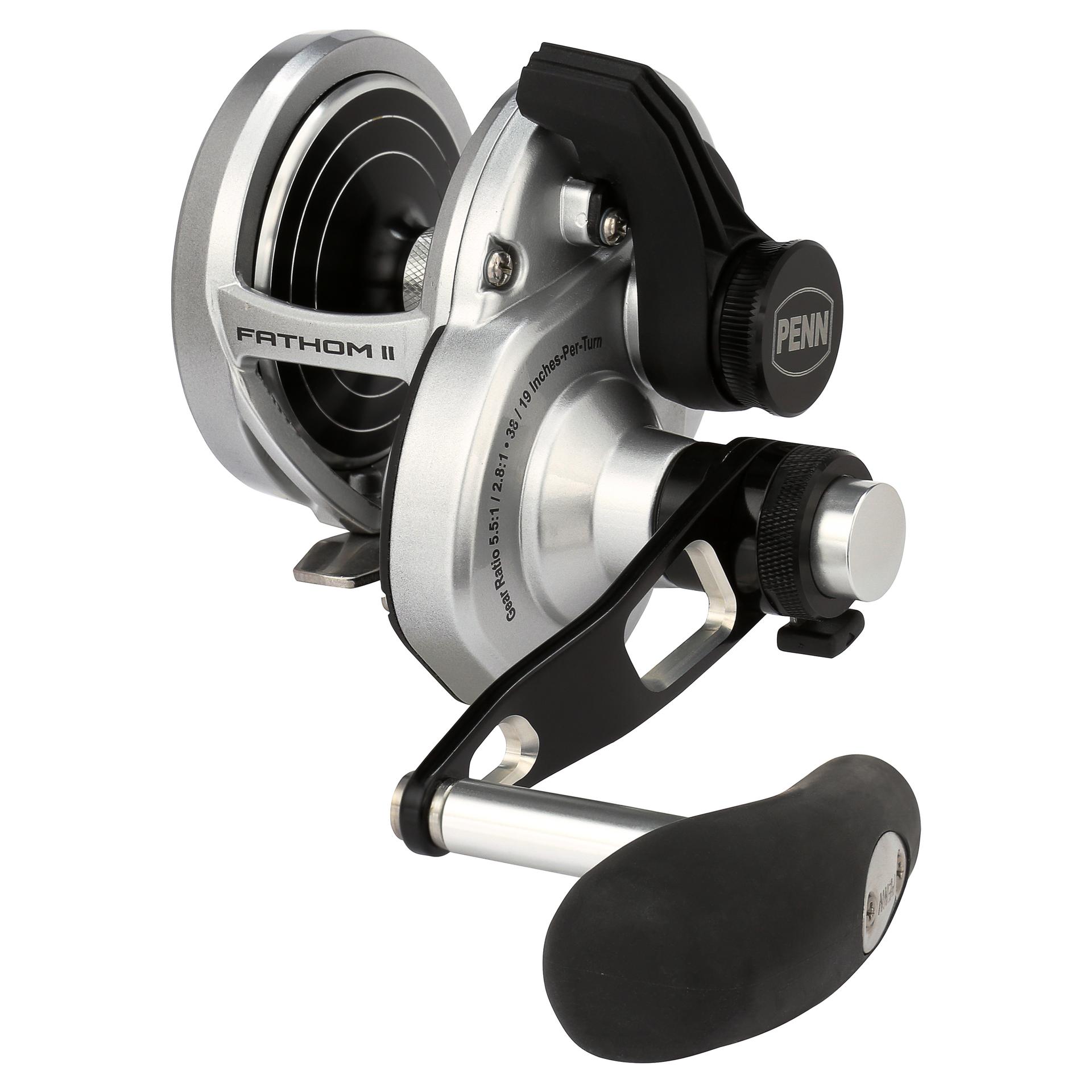 Fathom® II Lever Drag 2-Speed Conventional Reel