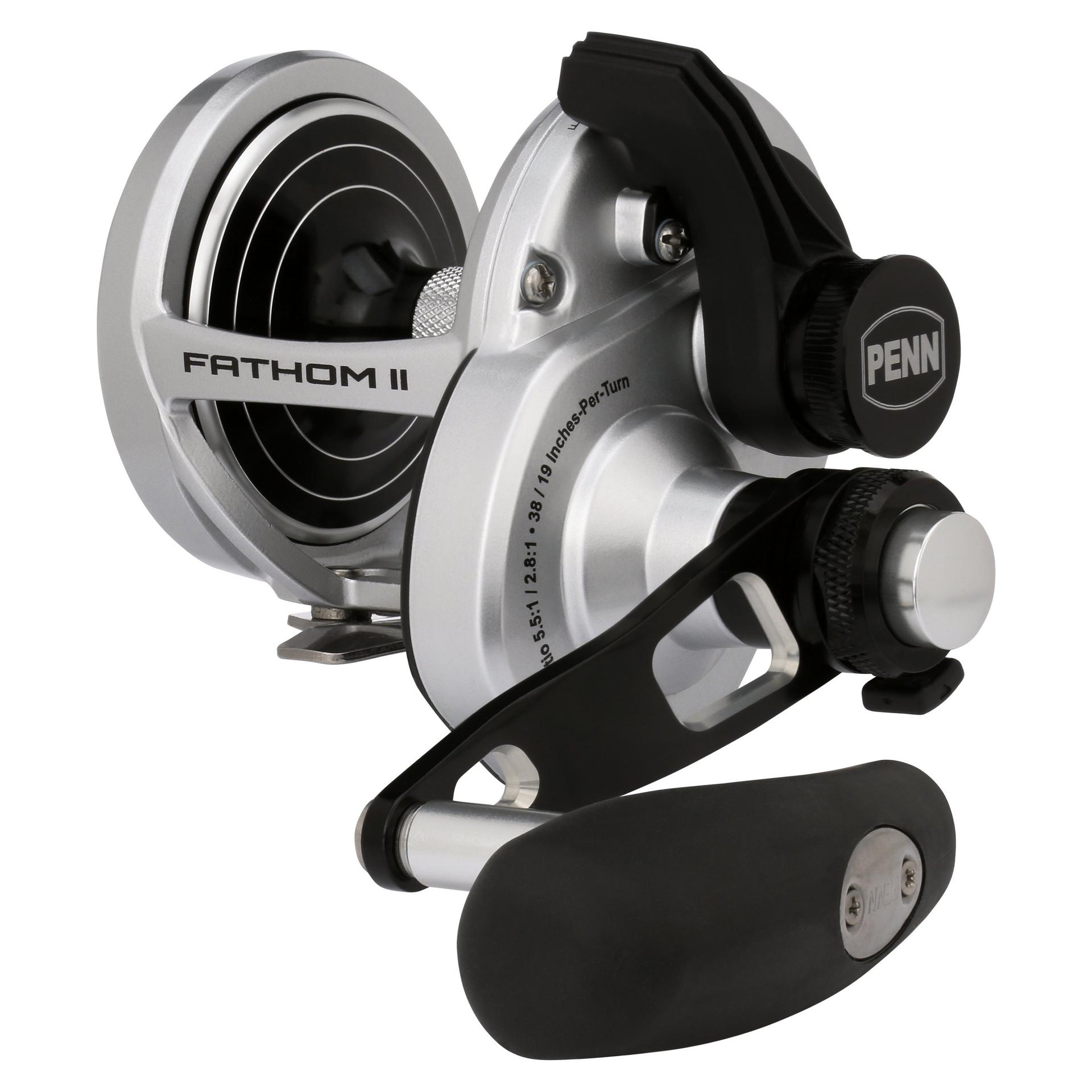 Fathom® II Lever Drag 2-Speed Conventional Reel