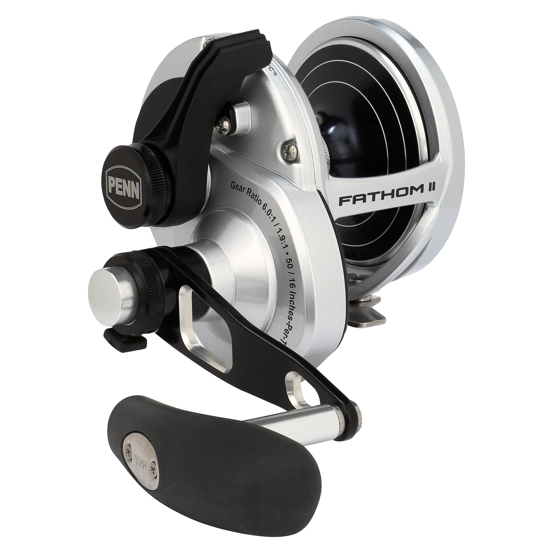 Fathom® II Lever Drag 2-Speed Conventional Reel