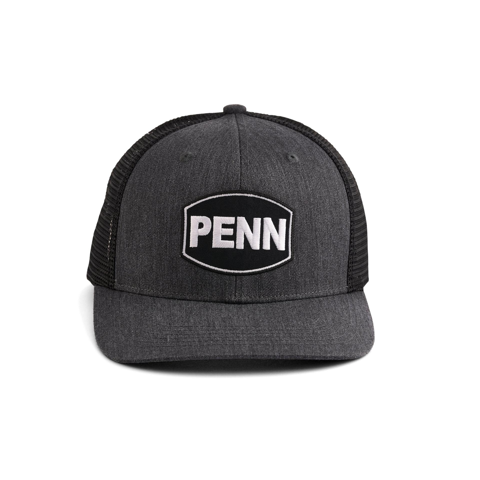 Penn Headwear - Hats & Visor Heather Grey Trucker Hat