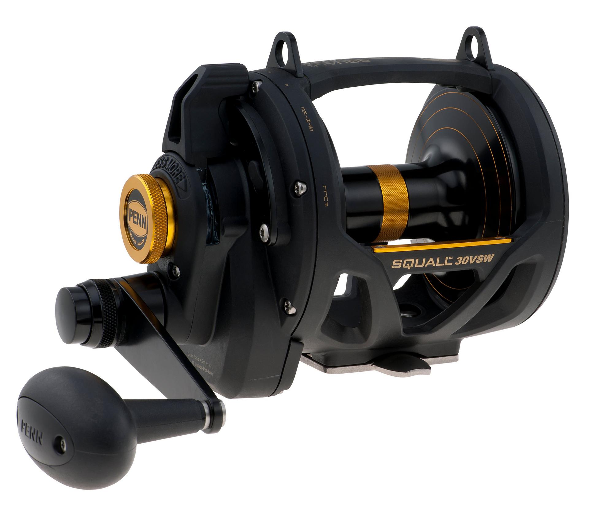 Squall® Lever Drag 2-Speed Conventional Reel