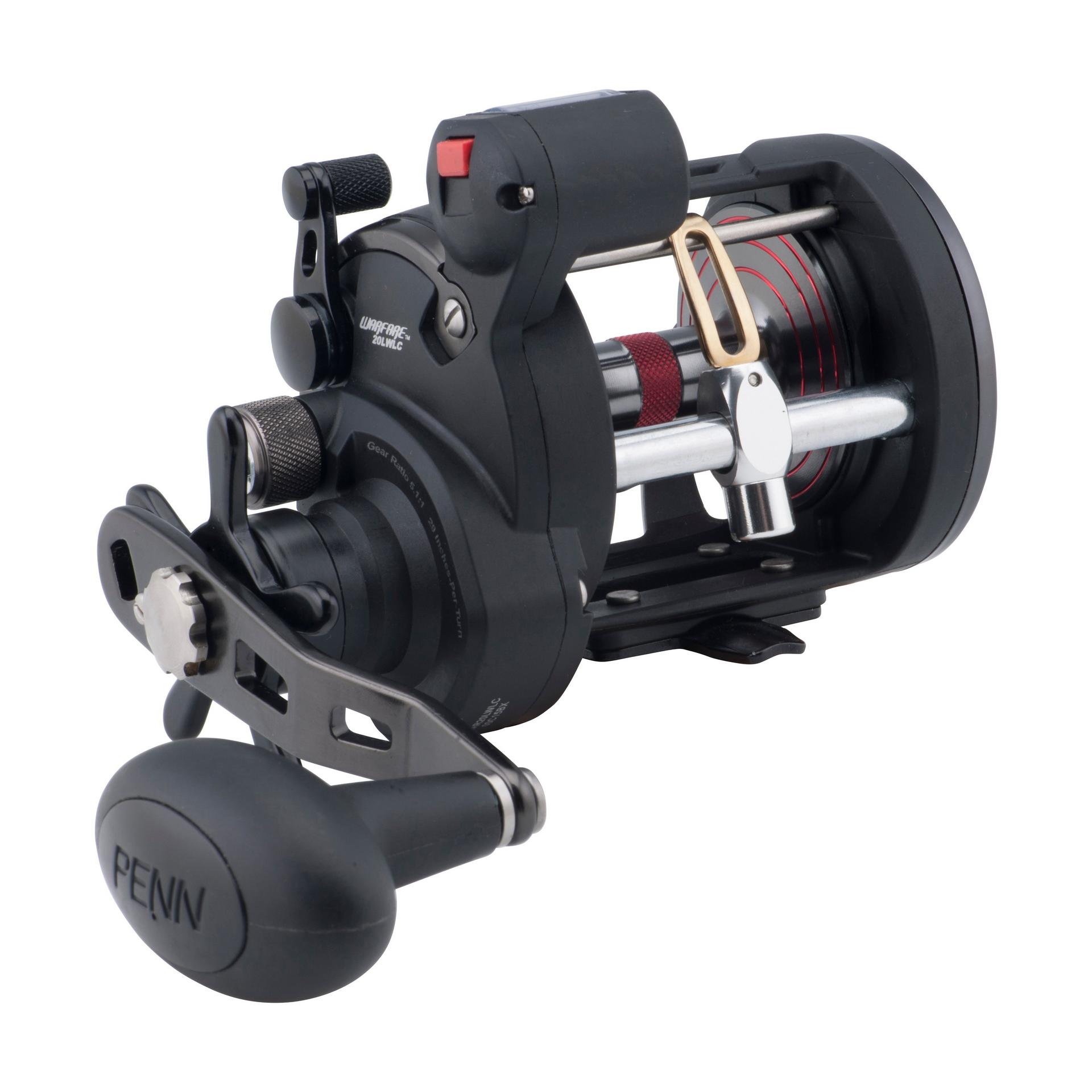 Warfare™ Star Drag Level Wind Conventional Reel with Line Counter