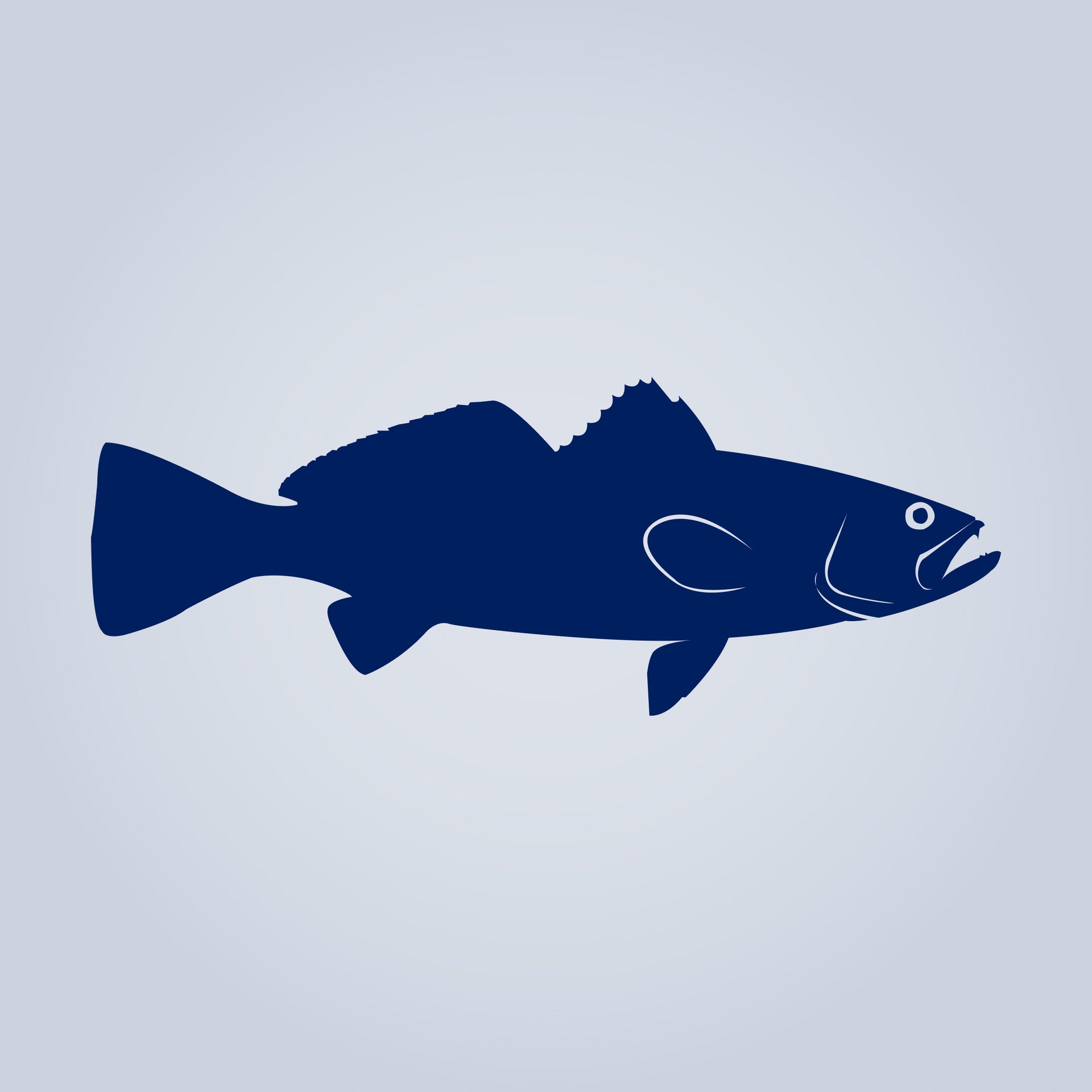 Striped Bass Icon Blue | Penn®