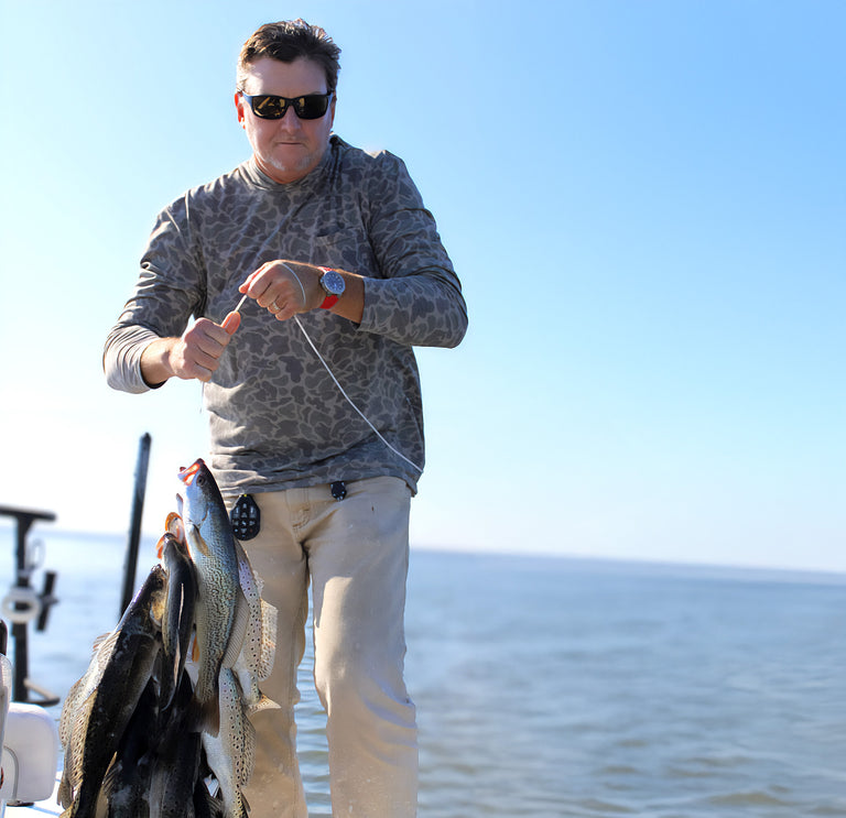 Captain Jamie Hough with a Big Catch