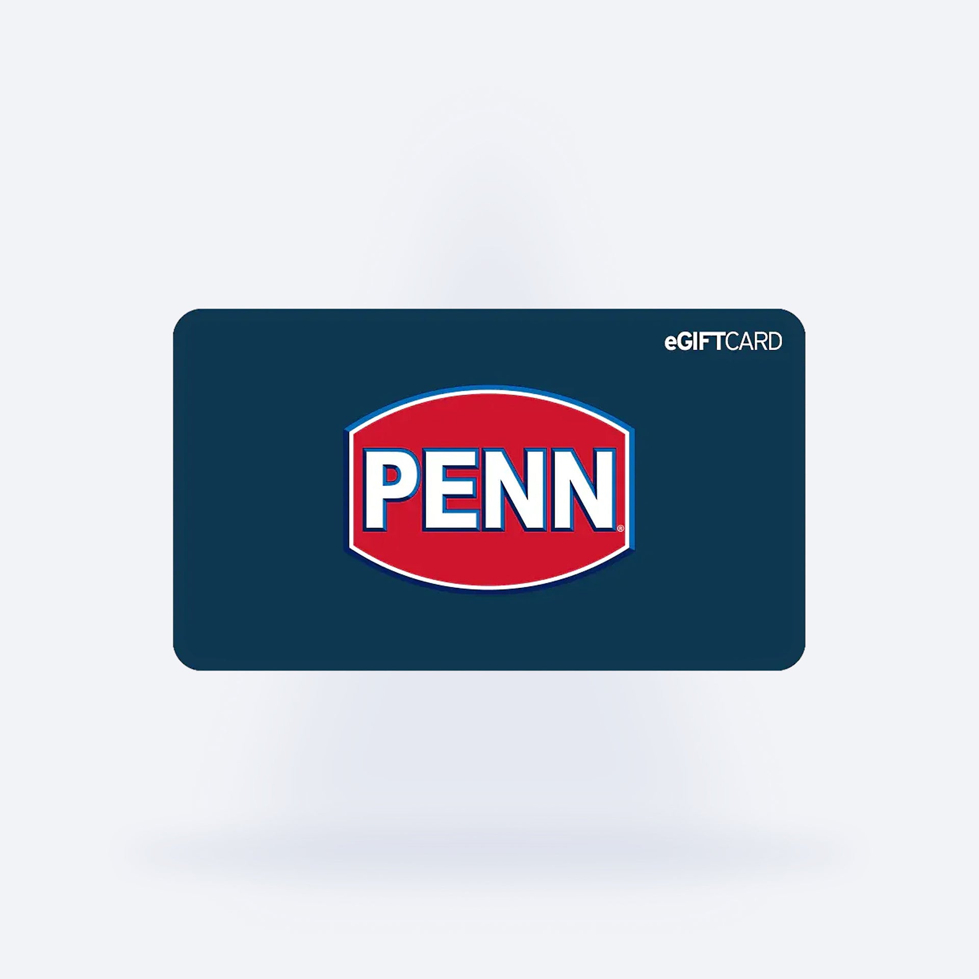 Penn e-gift card with blue background