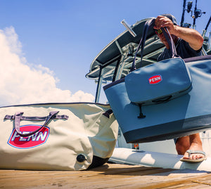 Large catch bag on dock mobile hero