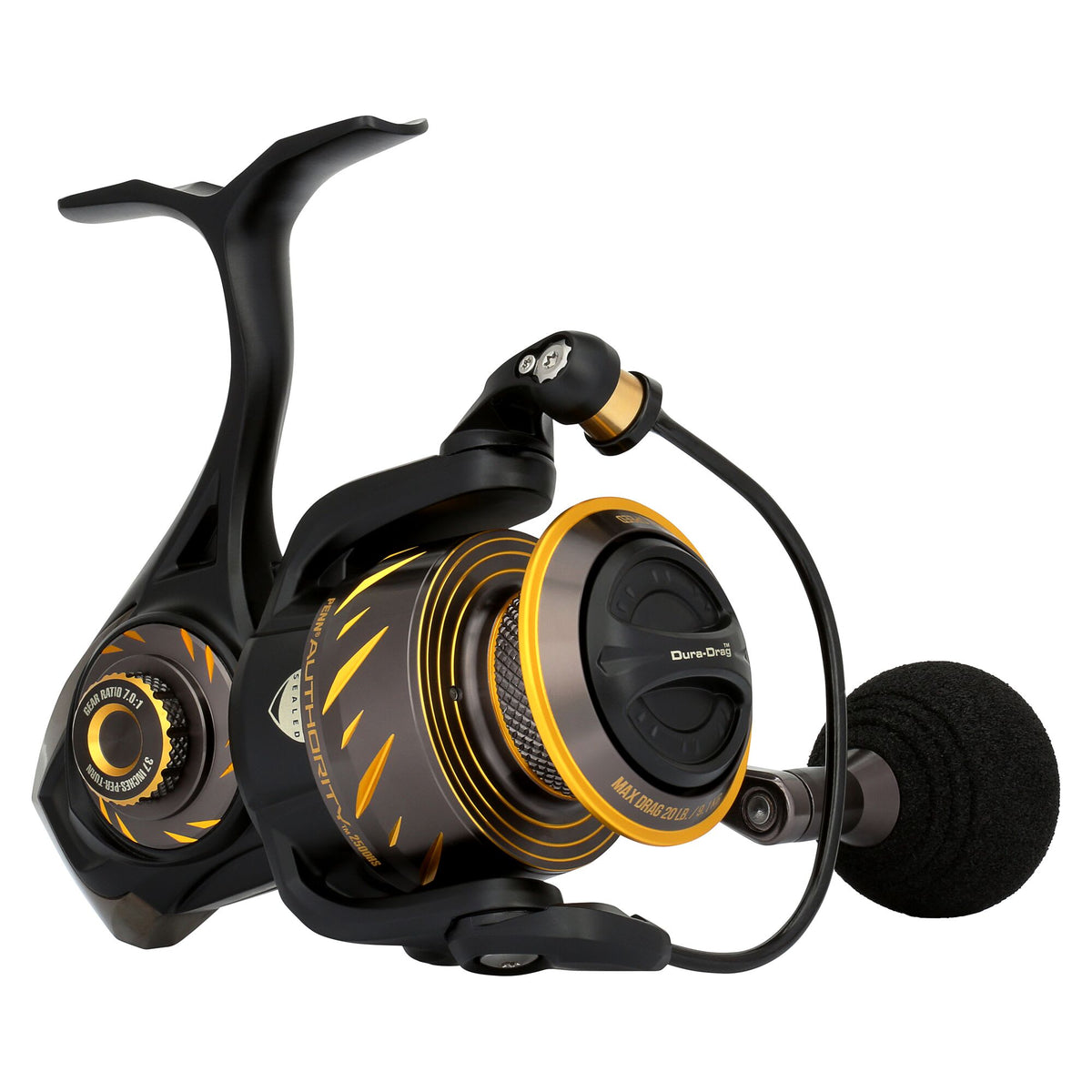 penn authority spinning reels Reel 3500 Drag puts the brakes on hard Penn Authority ATH7500 Spinning Reel