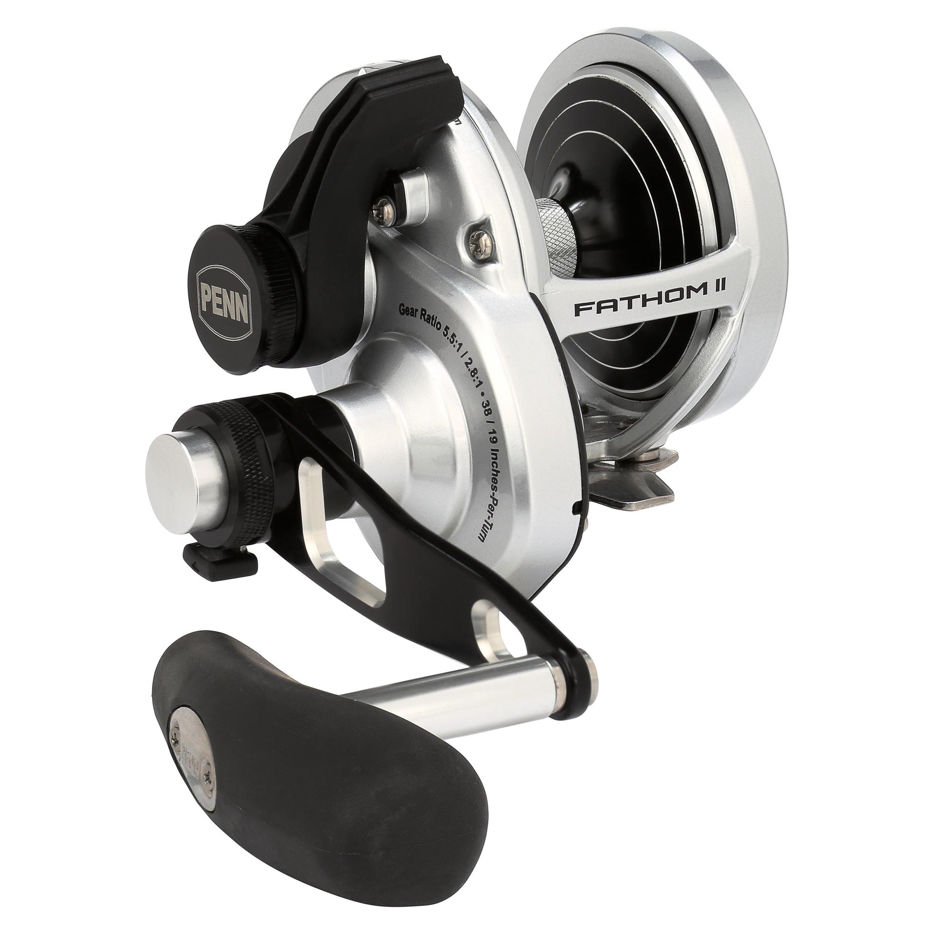 Fathom® II Lever Drag 2-Speed Conventional Reel