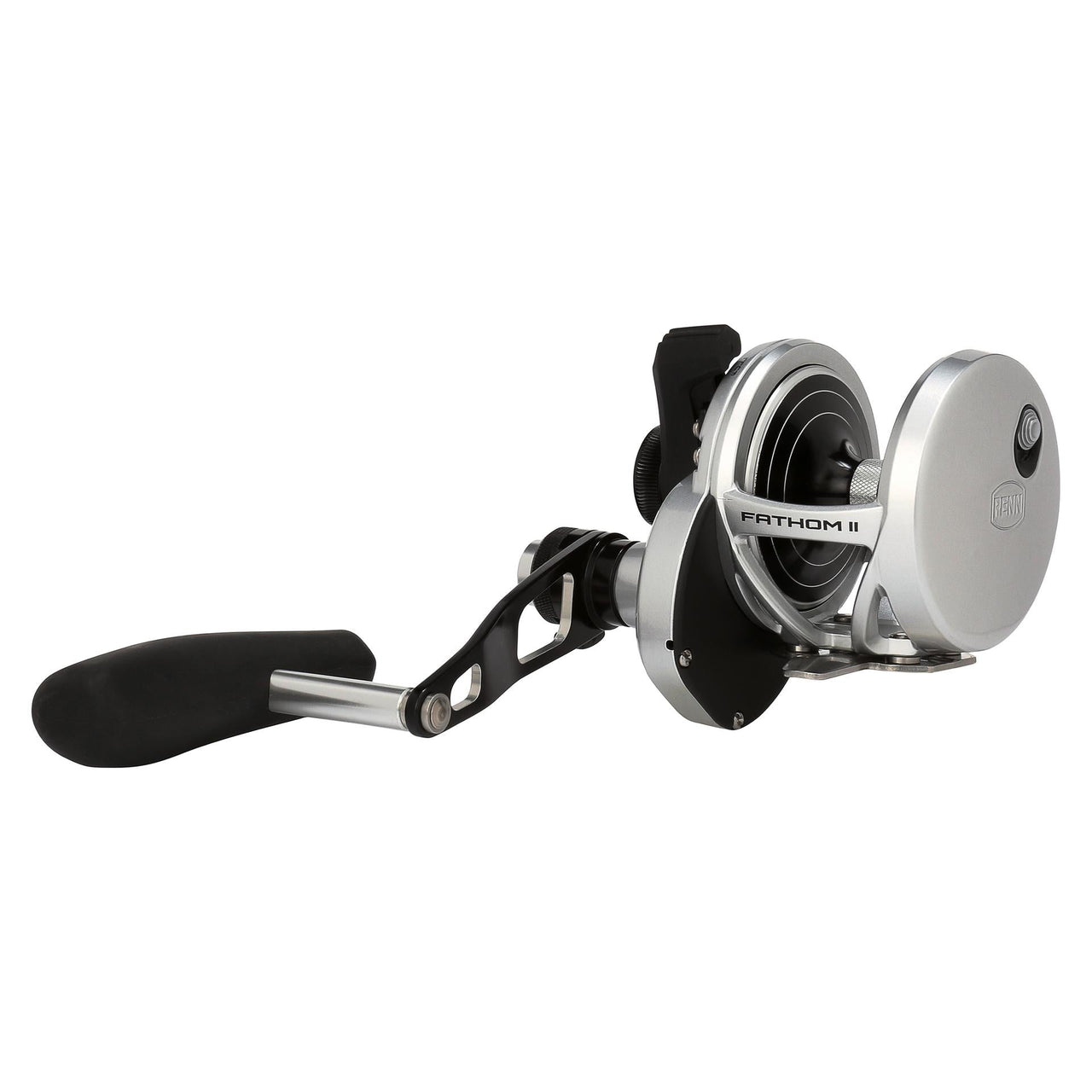 Moulinet Penn Fathom II Lever Drag 2 Vitesses - Main Gauche - Mer
