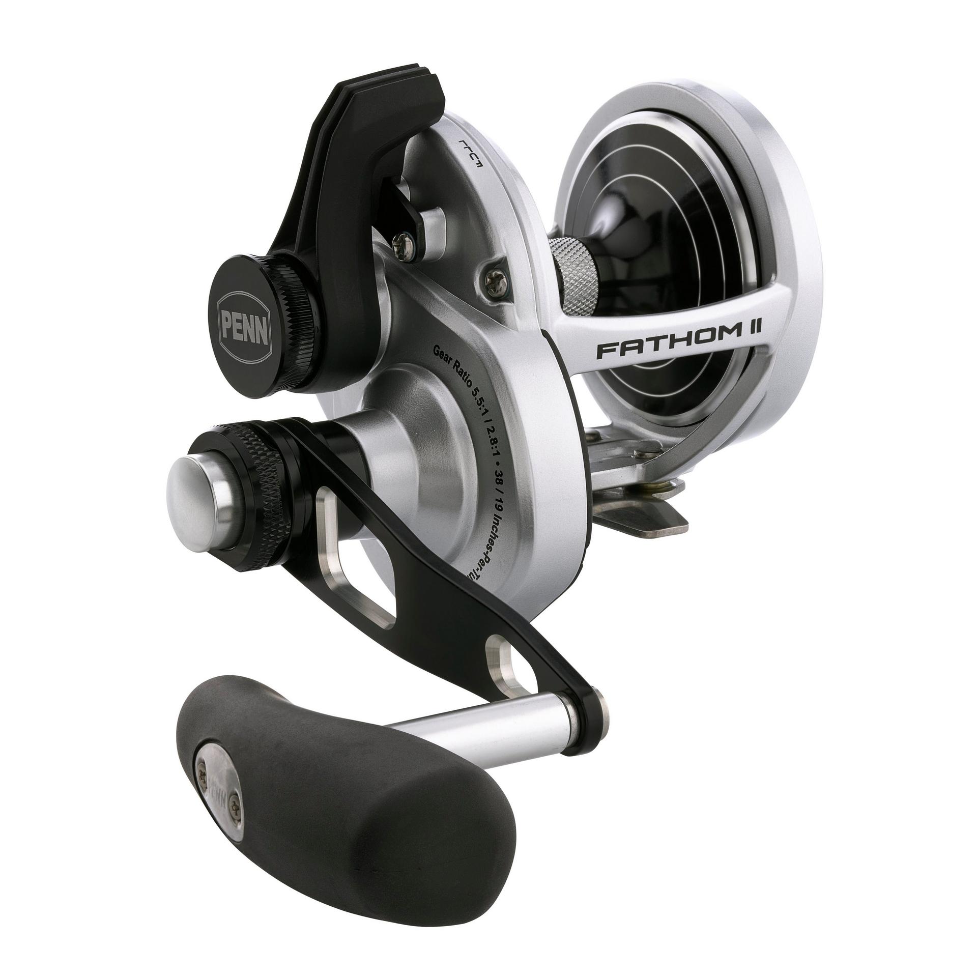 Fathom® II Lever Drag 2-Speed Conventional Reel