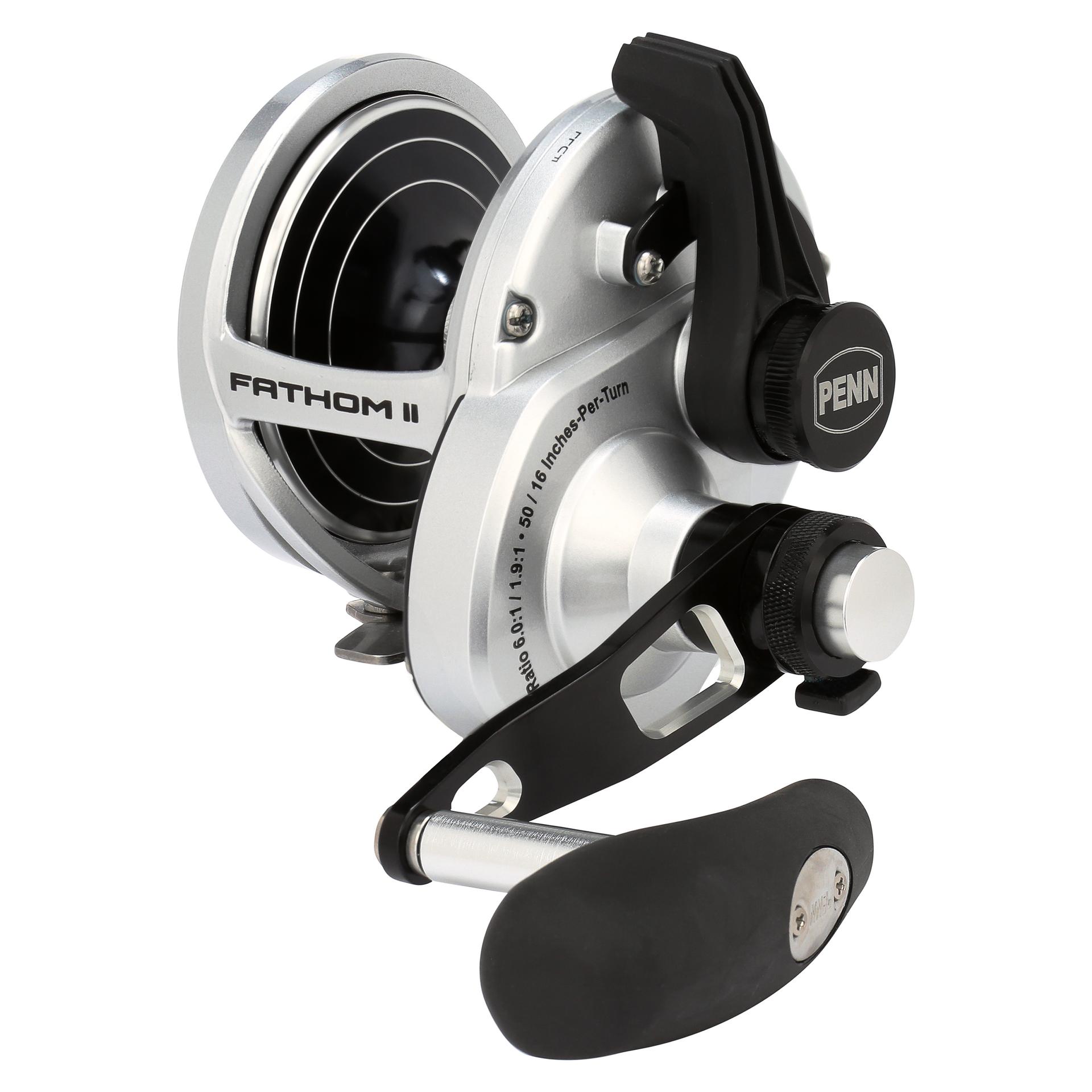 Fathom® II Lever Drag 2-Speed Conventional Reel