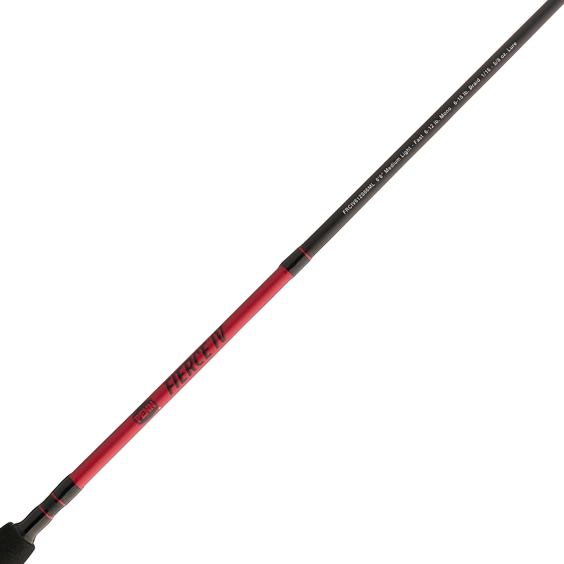  PENN 6'6” Battle III Fishing Rod and Reel Spinning