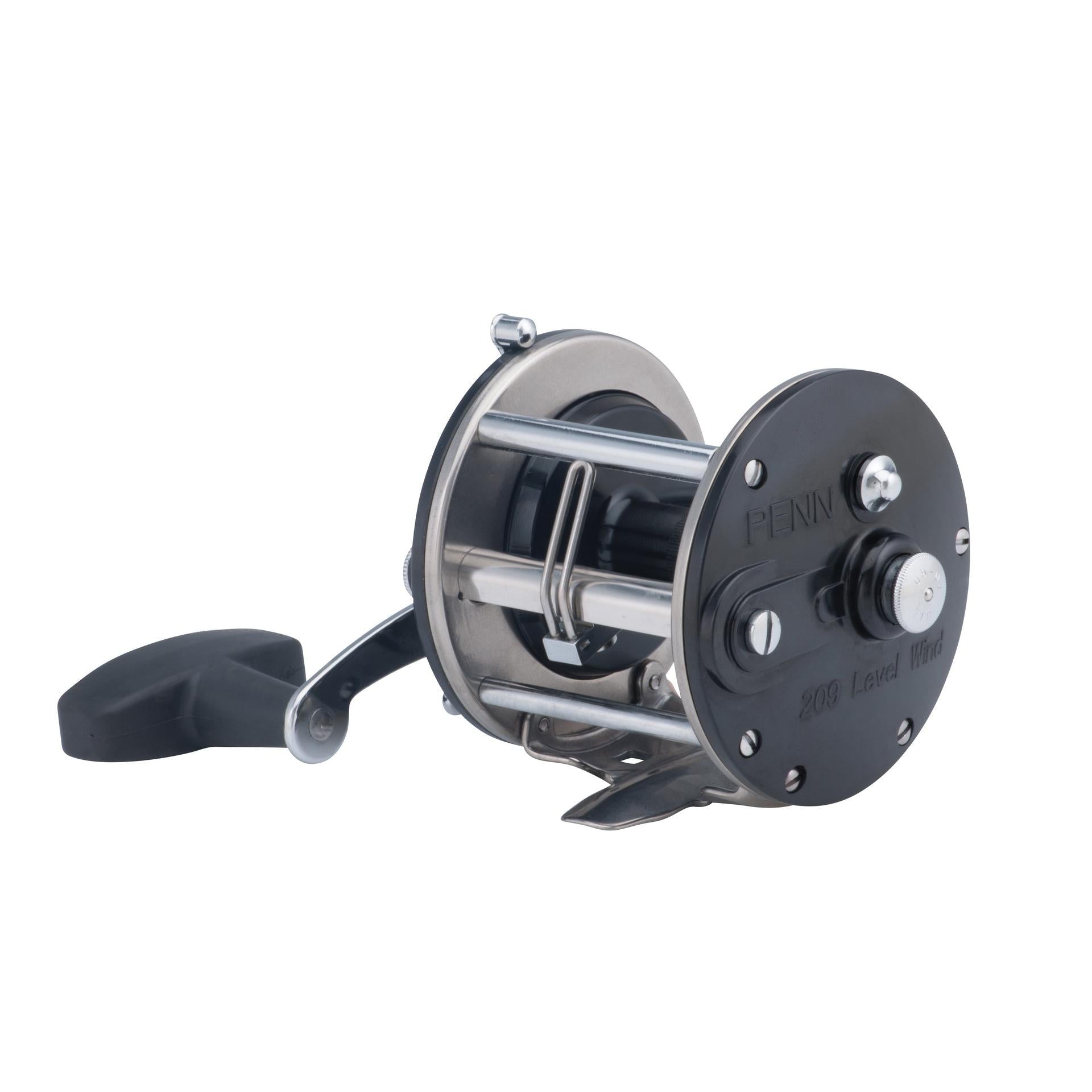 Penn Fishing Tackle 309M Levelwind Metal SPL Reel, Right Hand