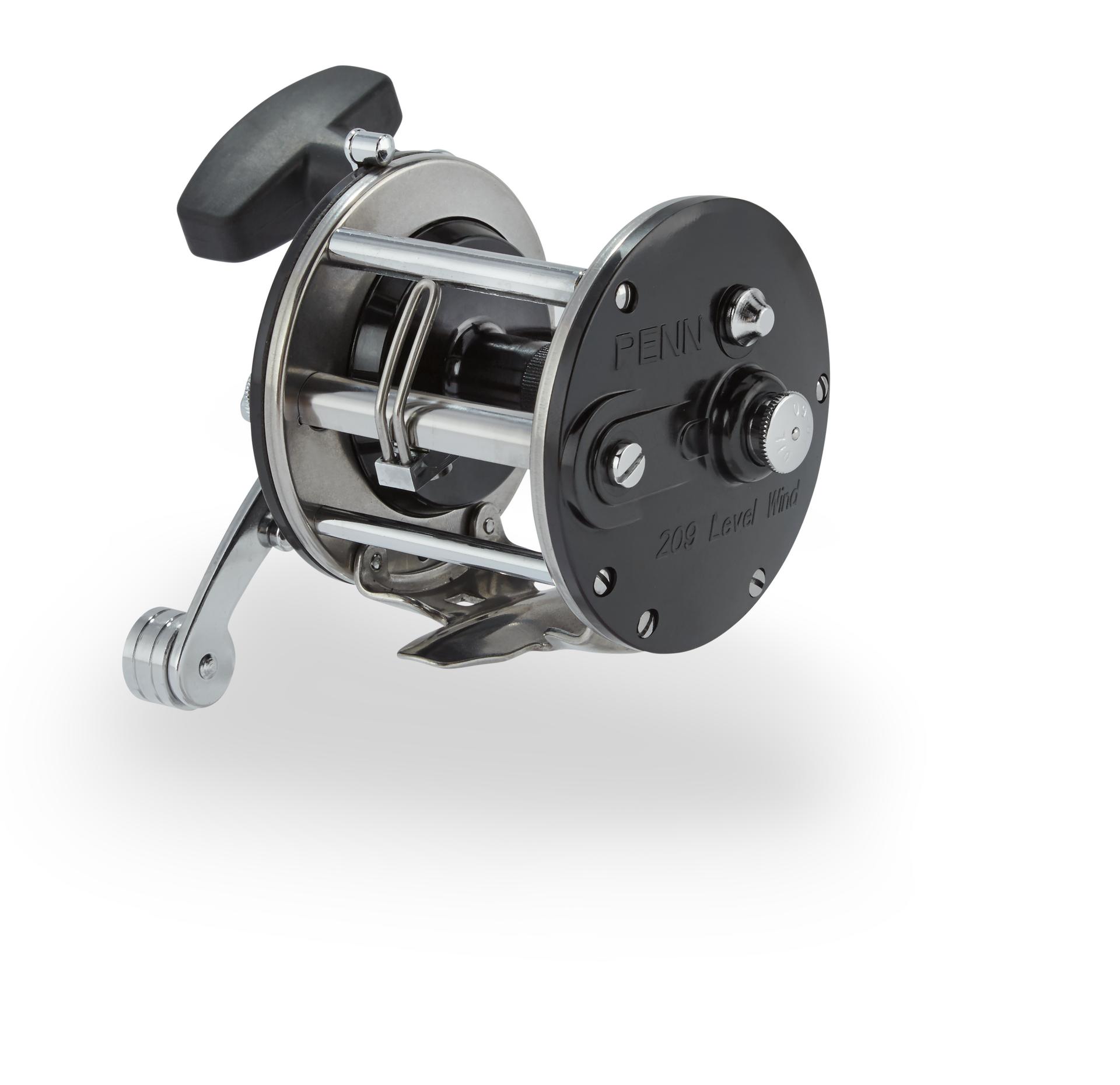 Penn Fishing Tackle 309M Levelwind Metal SPL Reel, Right Hand