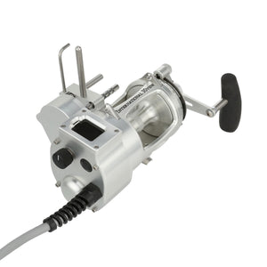 electric fishing reel penn International VI The Hooker Electric PENN International Standard reel can retrieve at speeds of 500 feet per min with full variable speed at the turn of the dial Penn International VI Autostop Electric