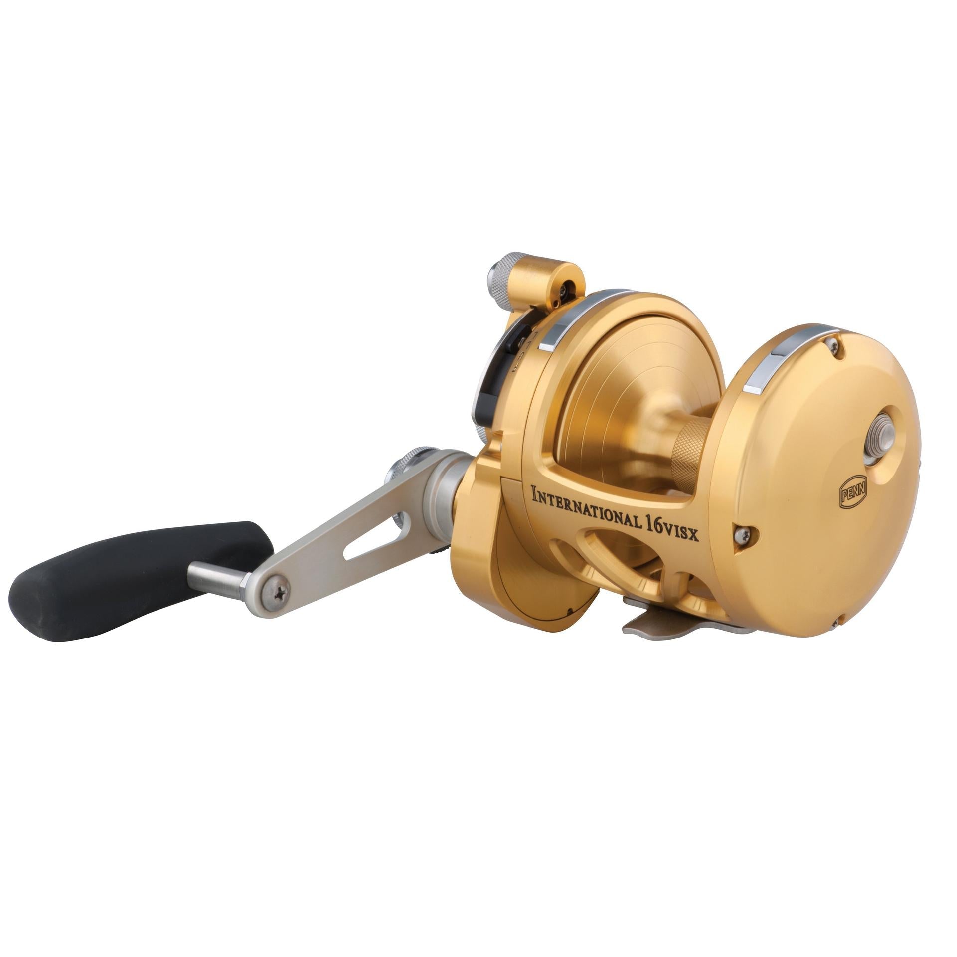 Penn International 16VISX 2-Speed Conventional Reel, Gold