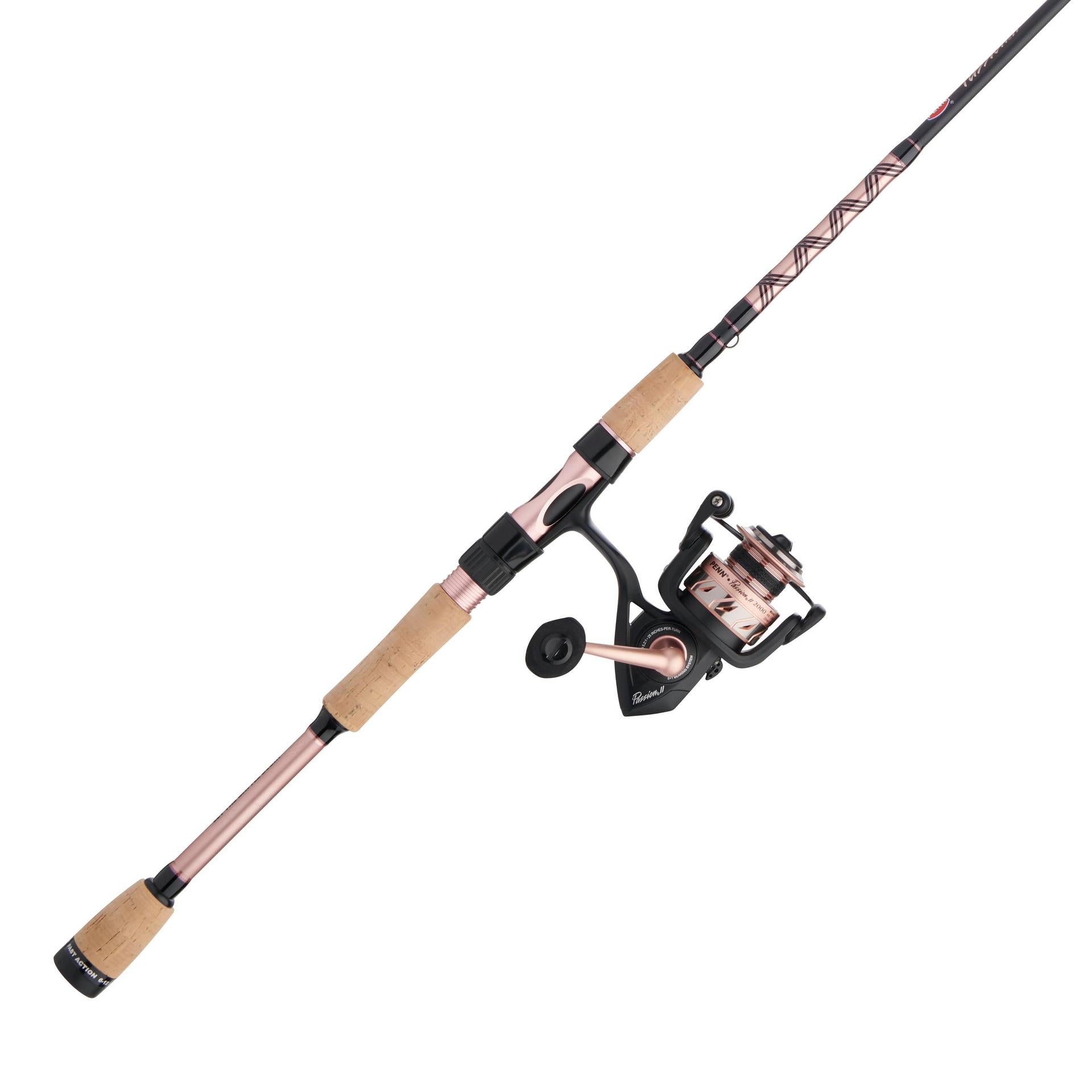 Fishing Rods Combo, 1.8/2.1m Carbon Fiber Spinning Rod And 2000~4000 Series  Spinning Reel, Max Drag 10Kg For Bass Pike Fishing
