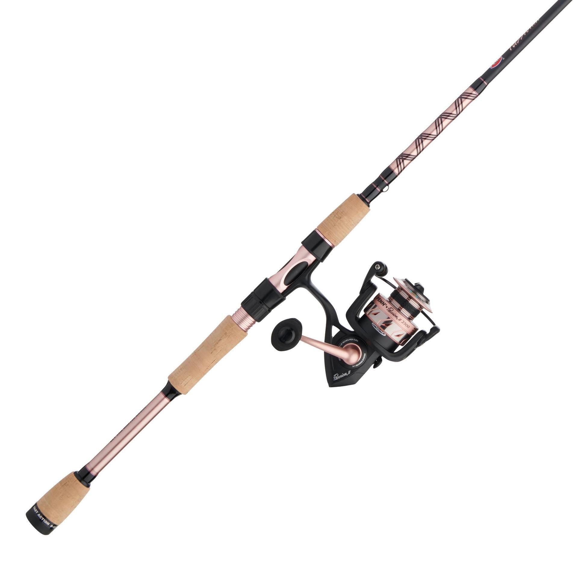 Spinning Combo Bass Light Power Fishing Rod & Reel Combos for sale