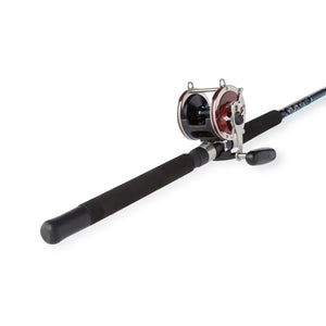 Penn Senator Combo Conventional Combos, Black/Smoke/Red