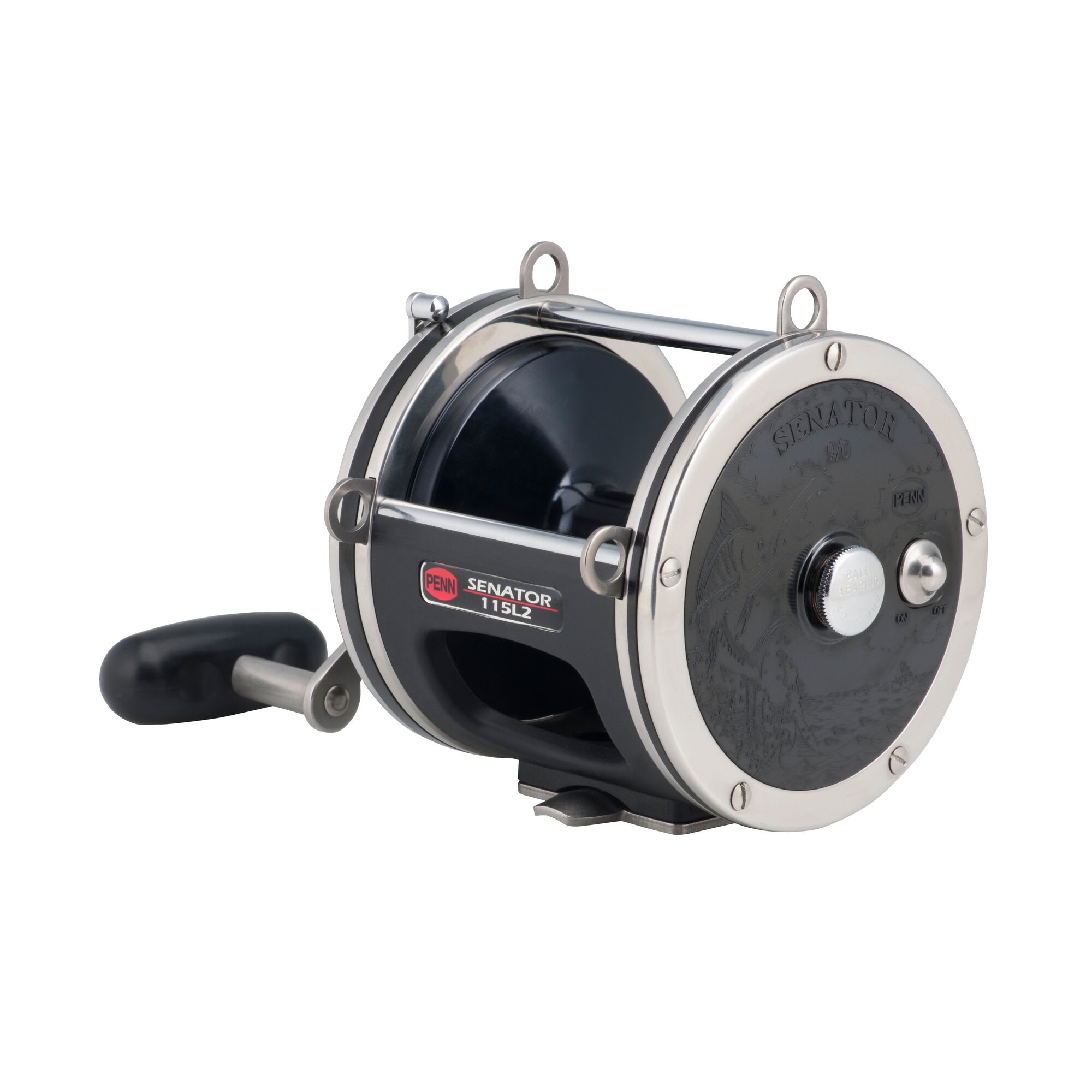 Penn SENATOR 12/0 アルミスプール スター開発パワーハンドル付き Senator® Star Drag Conventional Reel