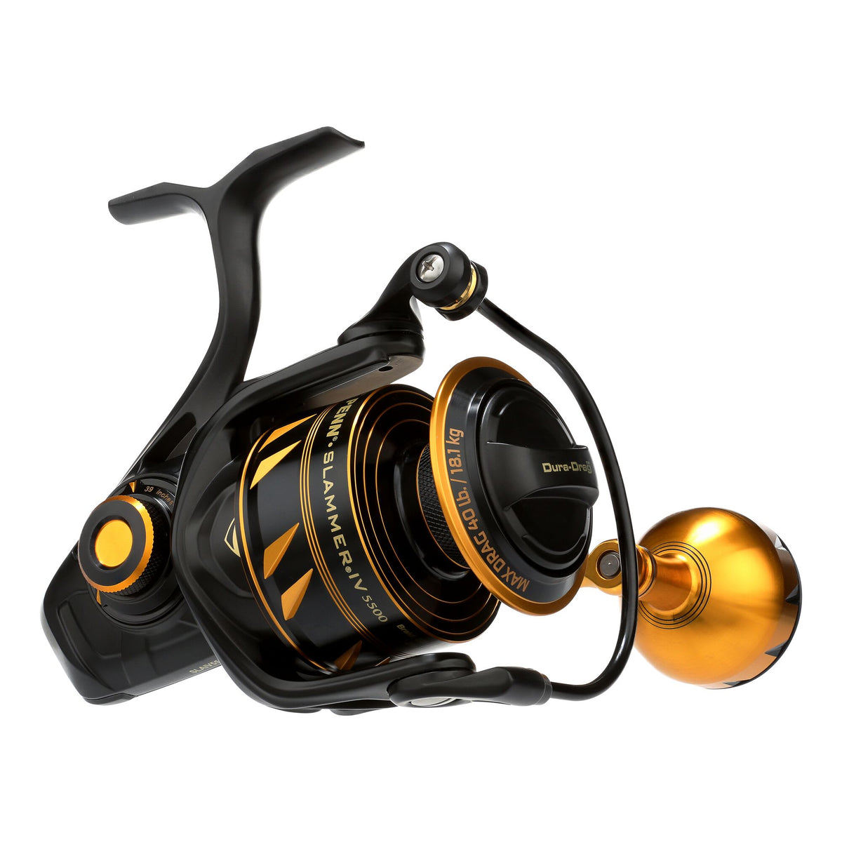 5500 fishing reel Abu Garcia Ambassadeur S Round durable CNC machined stainless main and pinion gears Penn Slammer IV Spinning Reel
