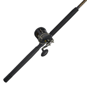 2 piece fishing rod and reel Squall® II Level Wind Conventional Combo