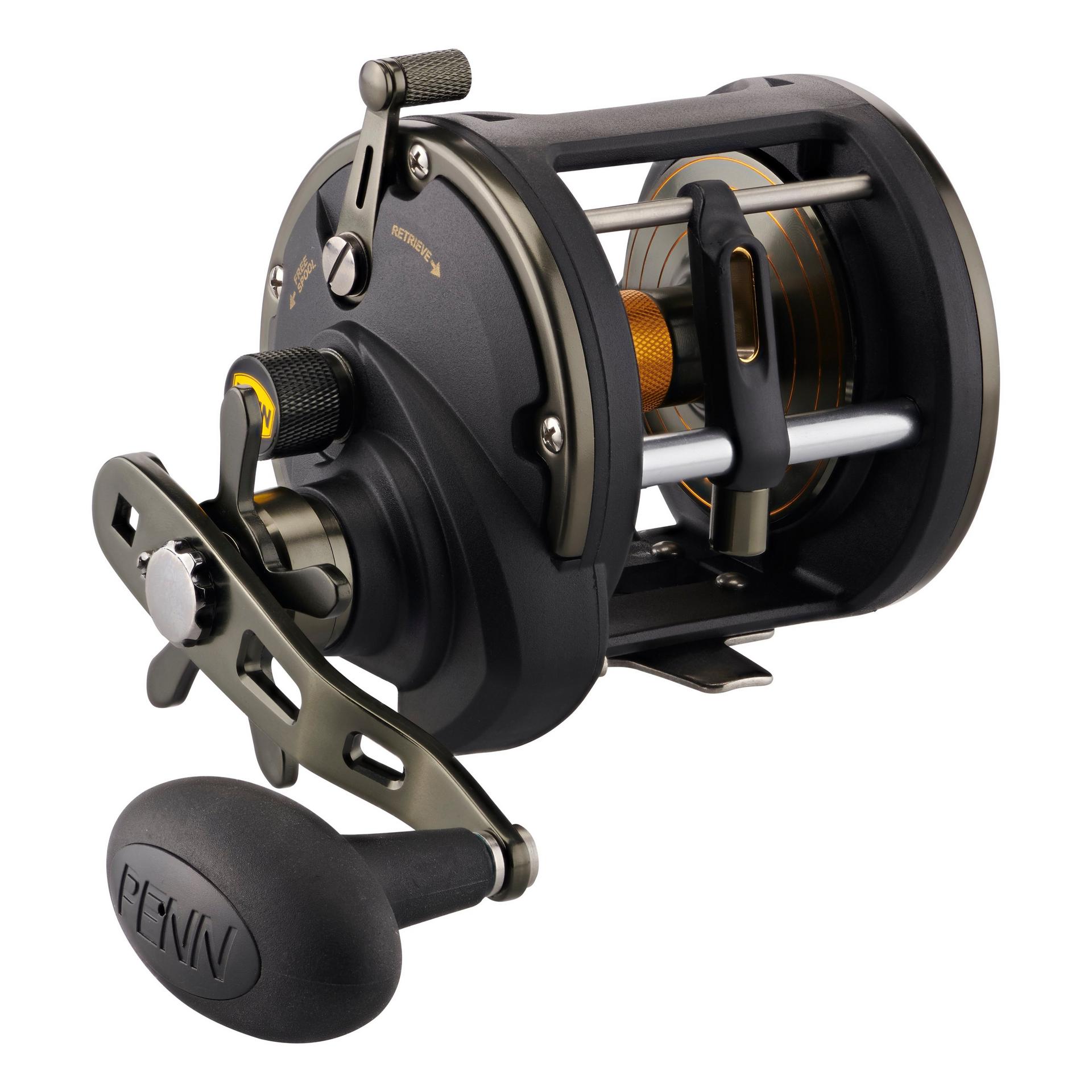  PENN 1292938 Squall Lever Drag 2-Speed Trolling Fishing Reel,  890/50, black, IGFA50, SQL50VSW : Offshore Fishing Reels : Sports & Outdoors