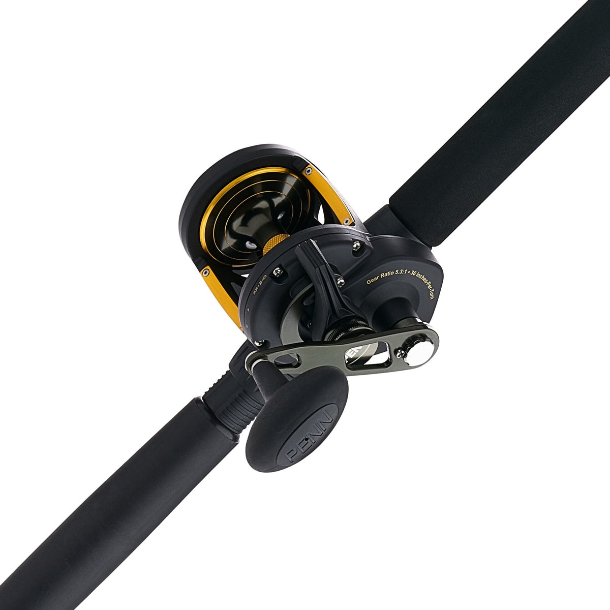 PENN SQLII30LD1530C70LB Squall II Lever Drag Combo