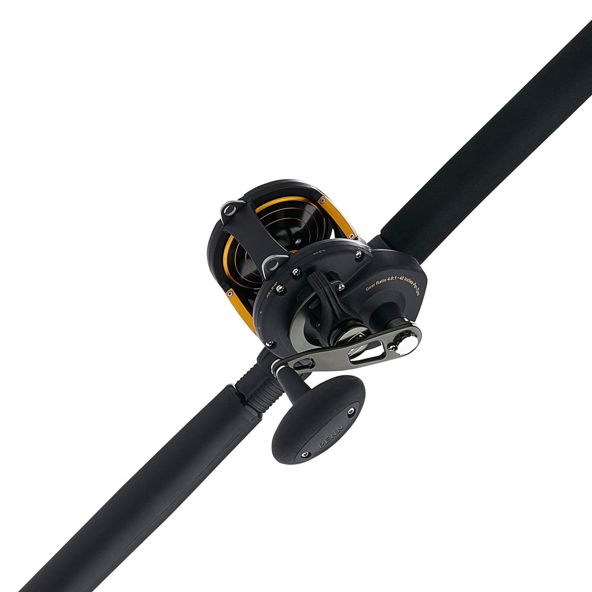 PENN Squall 30 and 40 Lever Drag Conventional Rod and Reel Combo - Model SQL30LD1530C70L