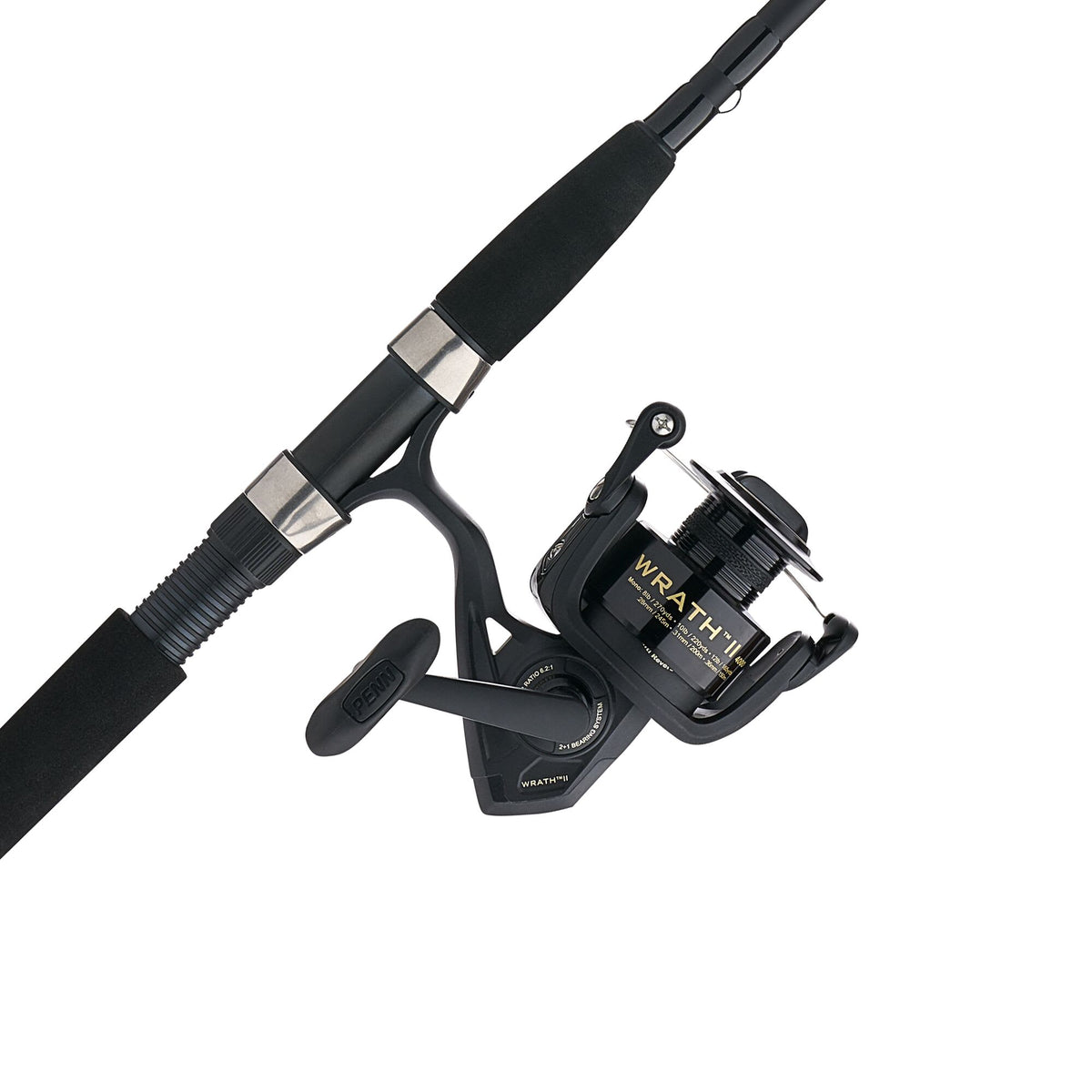 penn fishing rod Penn Wrath II Spinning Combo 3000 Medium Light 7'