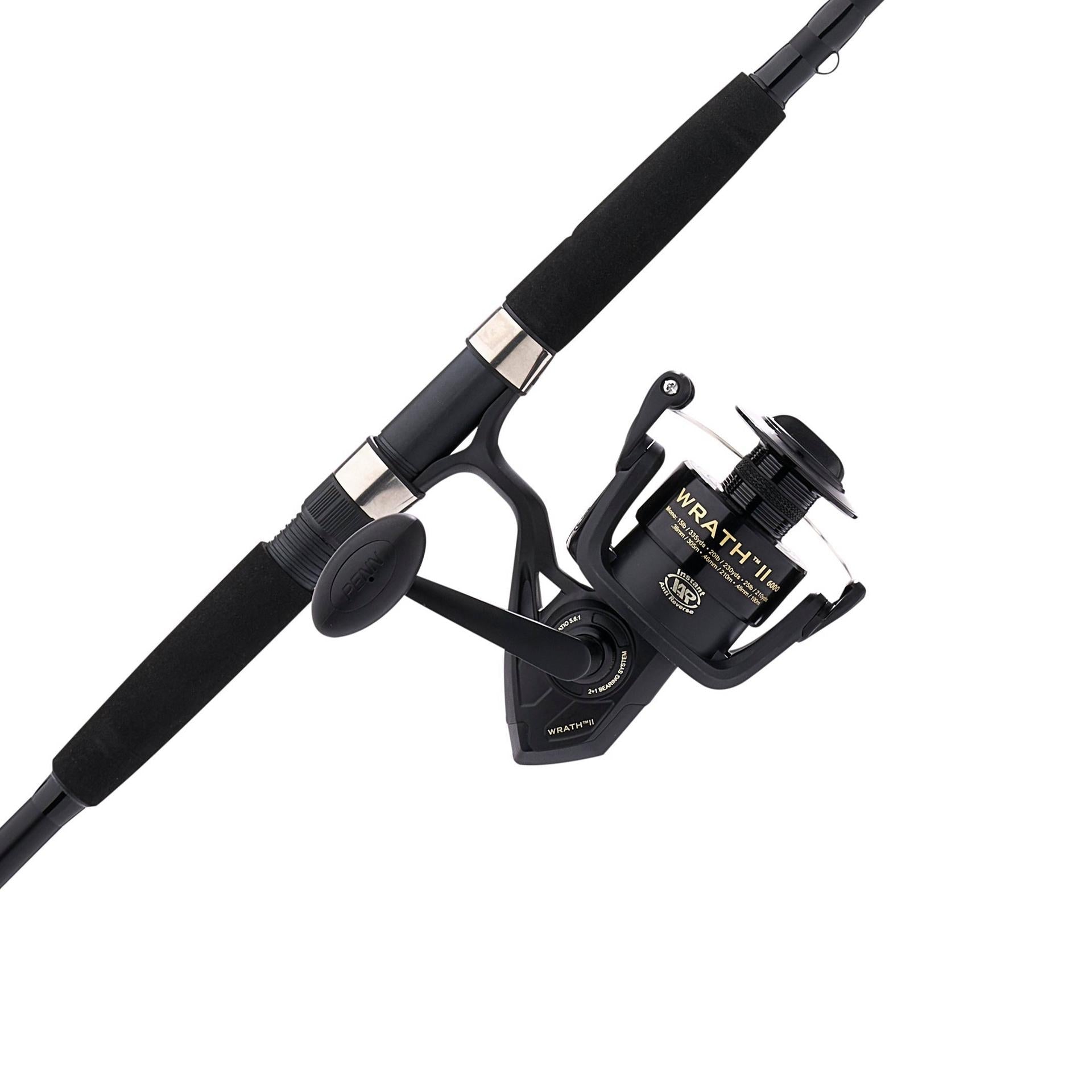 Wrath™ II Spinning Rod & Reel Combo