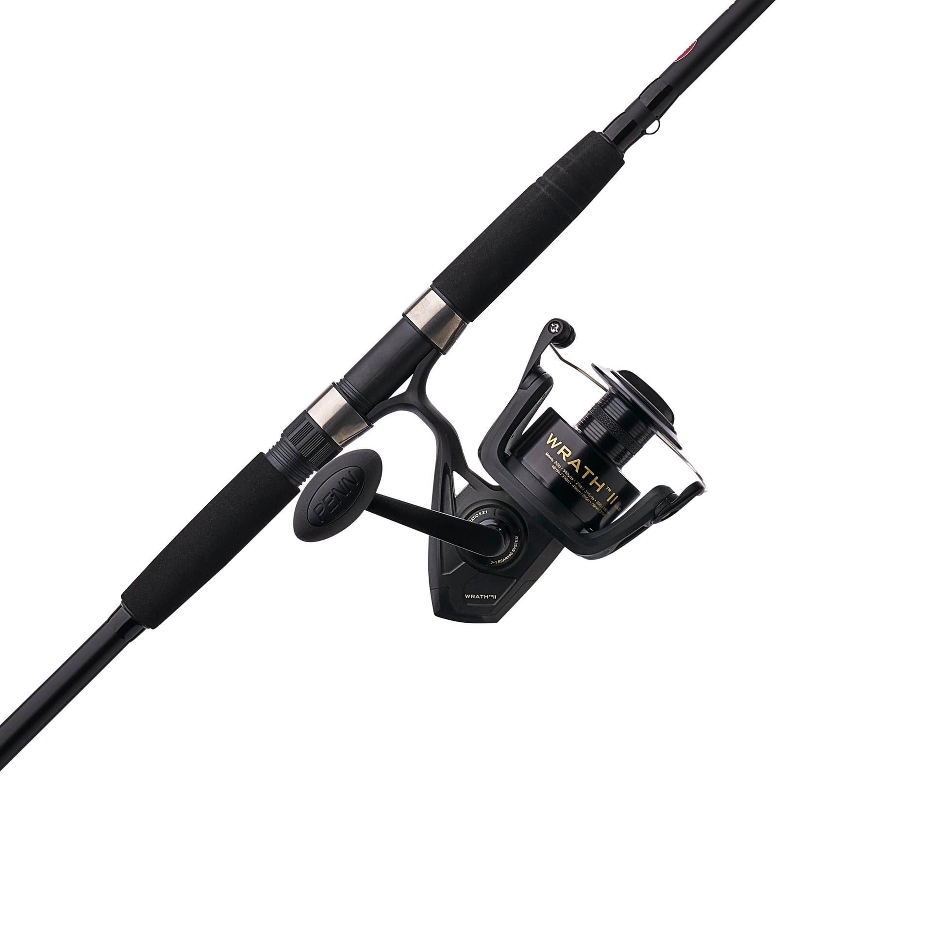 PENN 10' Pursuit IV 2-Piece Fishing Rod and Reel (Size 8000) Surf Spinning  Combos | PENN Pursuit IV Nearshore/Offshore Spinning Fishing Reel