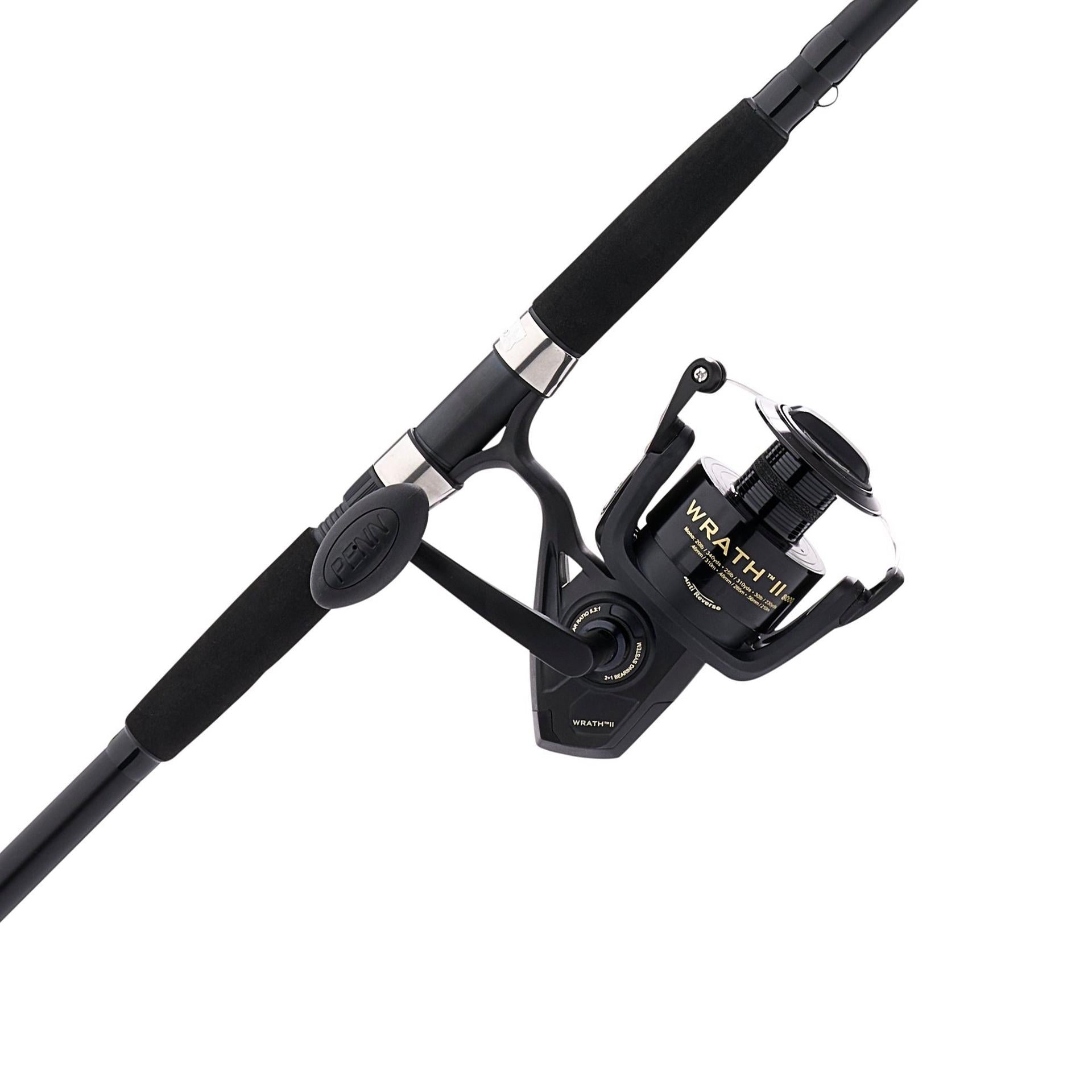 Wrath™ II Spinning Rod & Reel Combo