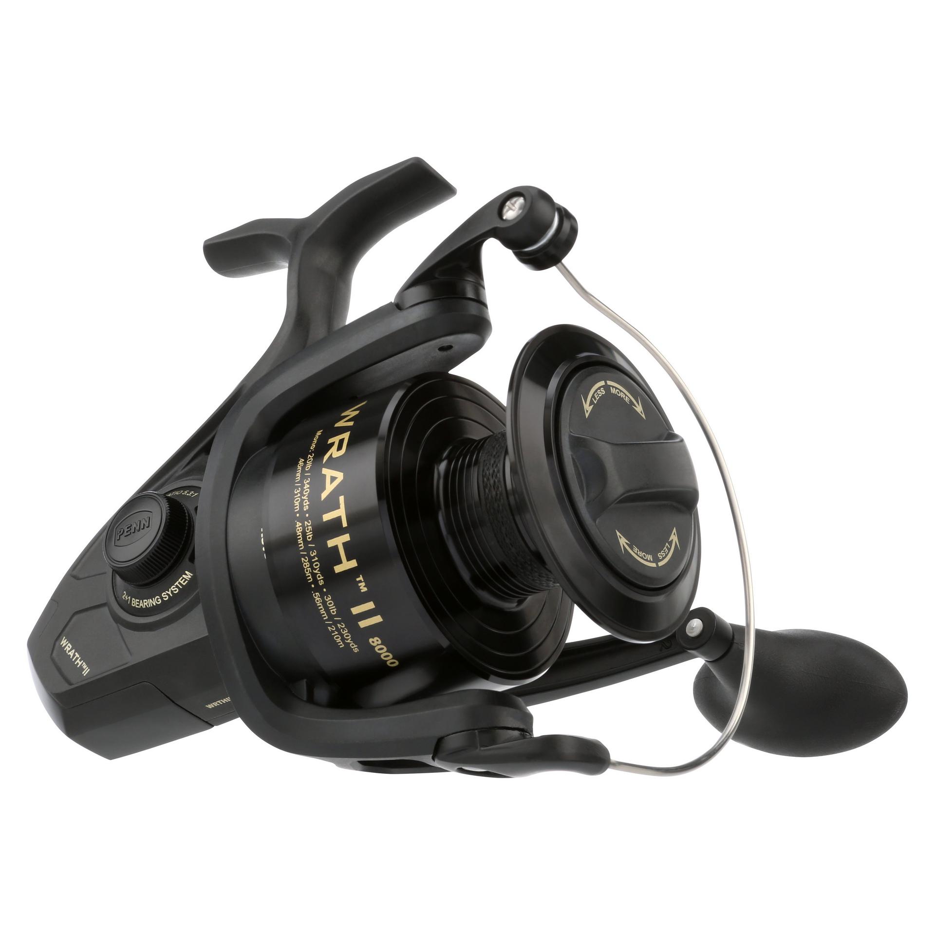  PENN Wrath Spinning Inshore Fishing Reel, Oil Felt