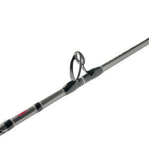 eq fishing pole Fenwick Eagle Bass Spinning Rod spooled with strong 6lb fishing line Fish Armor Extendable Pro 36"