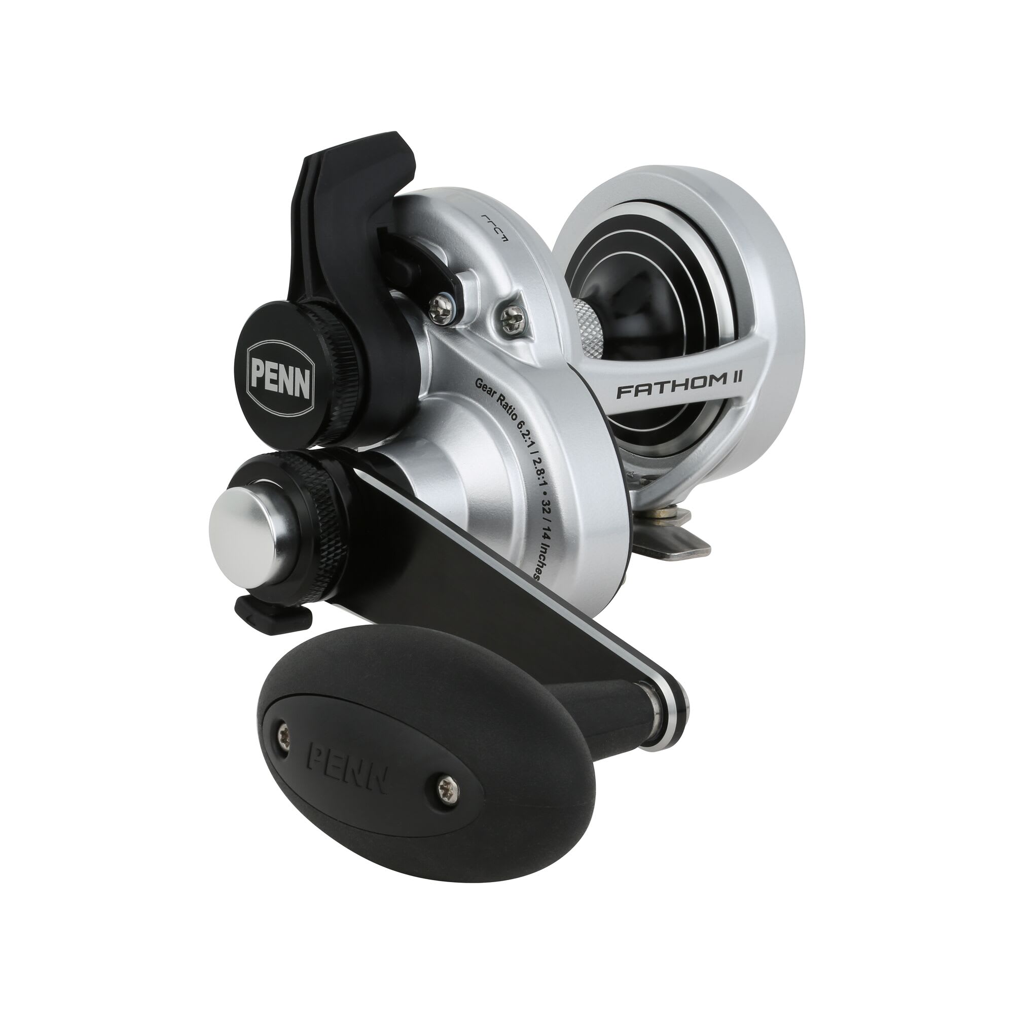 Penn Fathom II FTHII40NLD2LH 2-Speed Lever Drag Reel