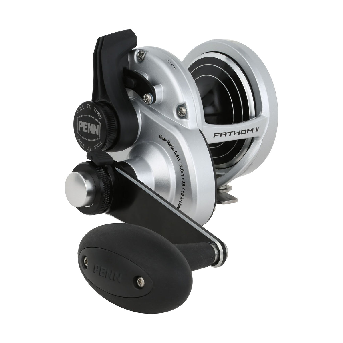 Penn Fathom II FTHII40NLD2LH 2-Speed Lever Drag Reel Penn Fathom II FTHII40NLD2LH 2-Speed Lever Drag Reel