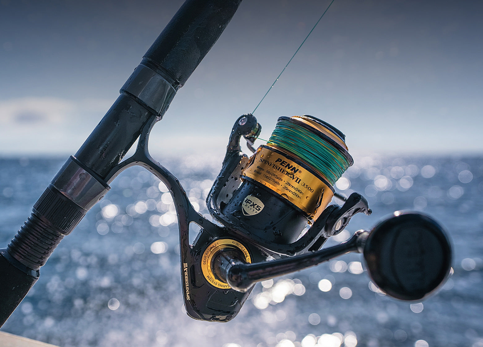 リール　2点　penn6500SS Diamond mi-con NO.3 リール 2点 penn6500SS Diamond mi-con NO.3 penn spinfisher