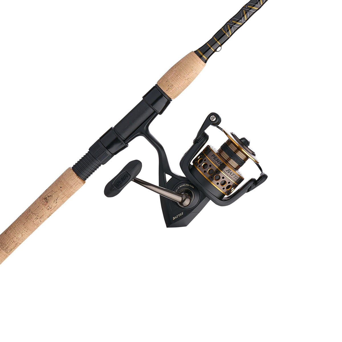 penn battle btlii4000 spinning reels black gold smoke BTLIII4000DX III DX 4000 : Sports & Outdoors Fully metal frame and side plate Battle Spinning Reel