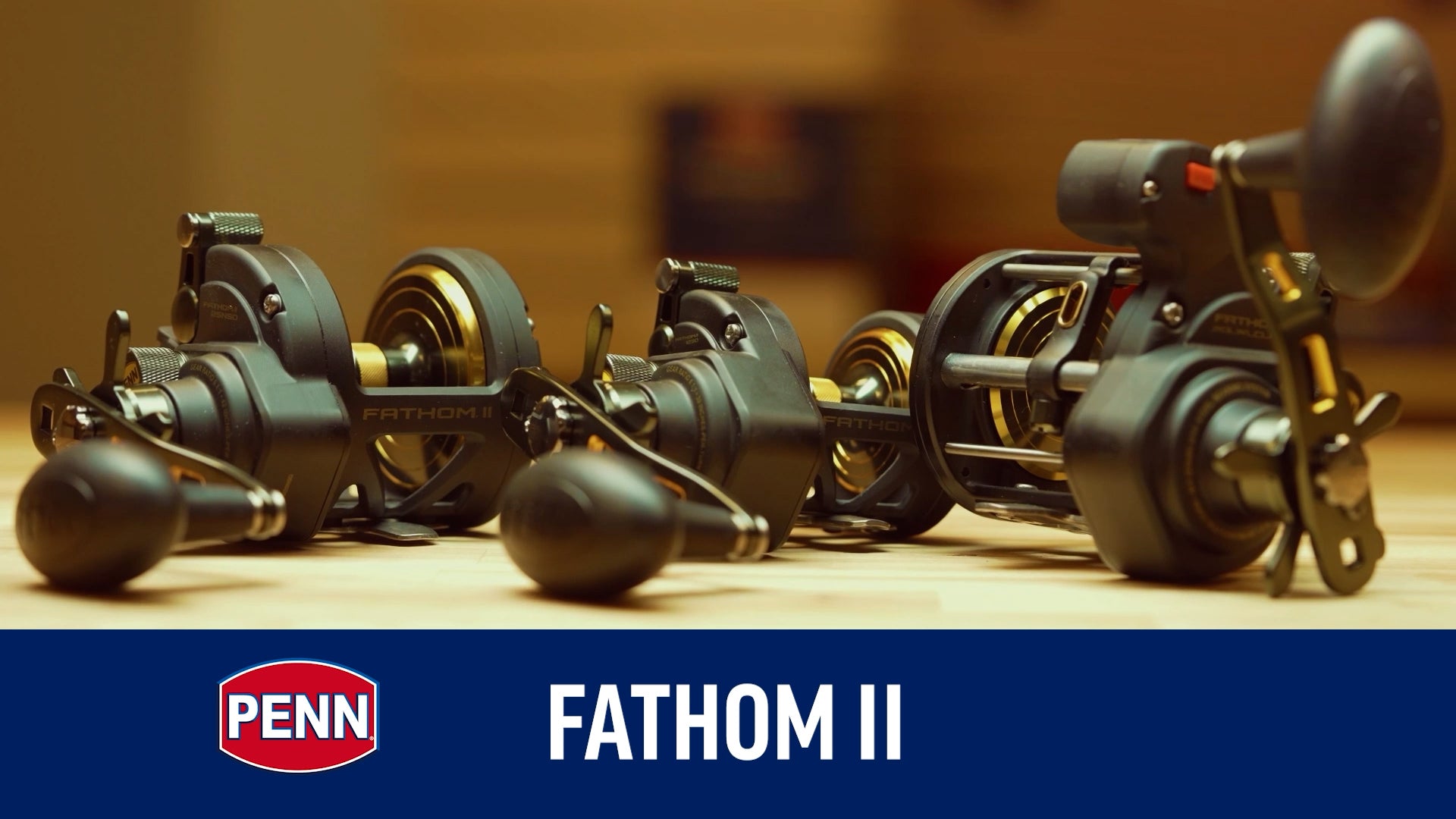 Fathom® II Level Wind Conventional Reel